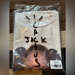 Official Travis Scott Utopia x KAWS WHITE TEE (MEDIUM)